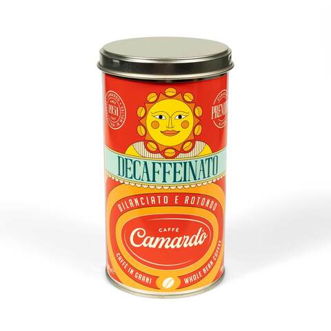 Кофе в зёрнах Camardo Premium DECAFFEINATO 250g