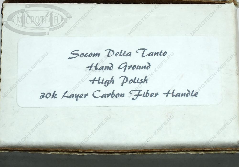 Нож Custom Marfione Socom Delta Tanto High Polish