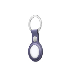 Apple AirTag Leather Key Ring Wisteria