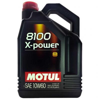 Motul 8100 X-Power SAE 10W60 Синтетическое моторное масло