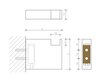 Decor Walther Brick 0590000 Крючок, цвет: хром