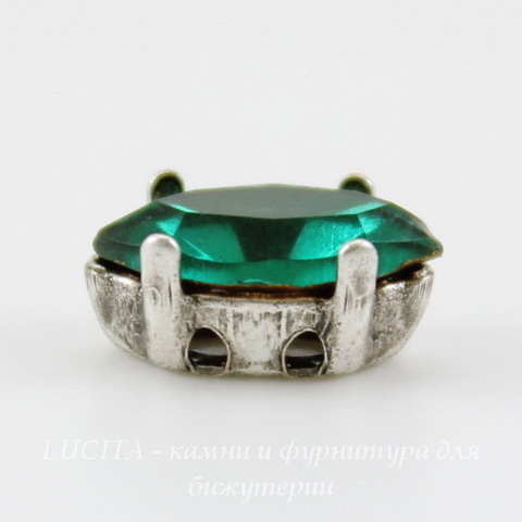 Сеттинг - основа для страза 10х5 мм (оксид серебра)
