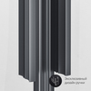Am.Pm W93G-404-100280-BT Gem S душ.ограждение 100х80 прям..стекло прозрачное. профиль черный мат..без подд