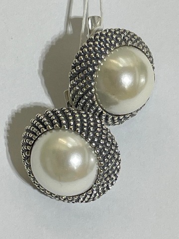 Сфера ( серьги из серебра)