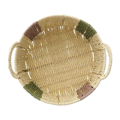 Корзина плетеная круглая bodhran nature из коллекции ethnic, размер m