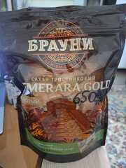 Сахар Тростниковый Брауни Demerara Gold 450г кусковой