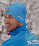 Лыжная шапка Nordski Active Blue Rus 2020