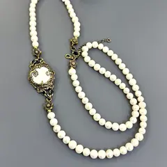 Колье с жемчугом LATTE D'ORO