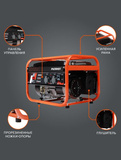 Генератор бензиновый Patriot GRS 3700C