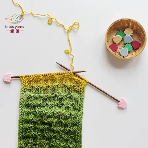 Заглушки для спиц Lotus Yarns Свитер бордо, 1 пара
