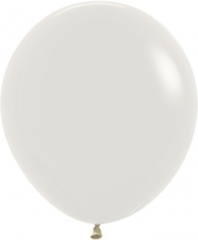 Шар S 24''/60 см, Пастель (Ретро), Кремовый (107), 1 шт