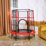 Батут детский DFC TRAMPOLINE-RED 55" с сеткой фото №9