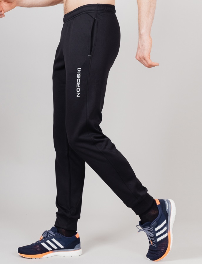 Nordski Cuff мужские спортивные брюки black - 3