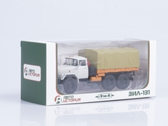 ZIL-131 board with awning Autoexport white-orange 1:43 AutoHistory