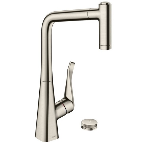 Hansgrohe 73806800 Смеситель для кухни с выдвижным изливом и лейкой