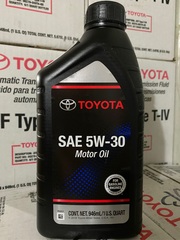 Синтетическое моторное масло TOYOTA SN 5W-30 0.946л