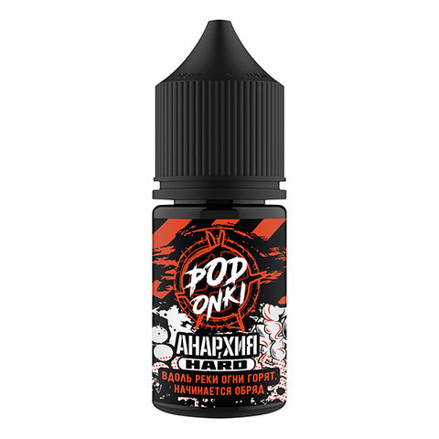 Жидкость Podonki Анархия Salt 2% HARD 30 ml - Апельсиновый сок