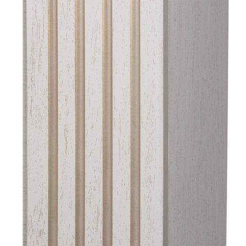 Портал Firelight Siena 42/40/36 слоновая кость с золотой патиной
