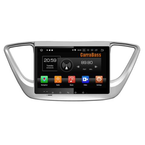 Штатная магнитола Hyundai Solaris (2017+) Android 10 4/64GB IPS DSP модель KD-9818-PХ5