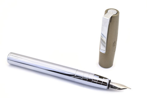 Перьевая ручка Faber-Castell Loom Metallic Olive перо EF