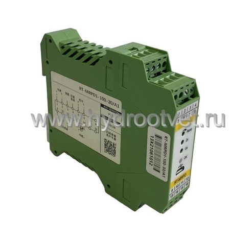 Фото RT-MRPD1-100-30/A1 - Электронный усилитель внешний для управления клапаном - пропорциональный клапан давления DBETR-1X, сигнал 0-10В