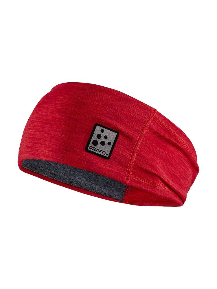Craft Microfleece Shaped повязка розово-красная