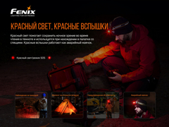 Фонарь налобный Fenix HМ60R 1300lm аккумуляторный