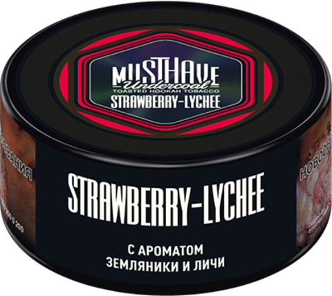 М. Табак для кальяна Must have Земляника, личи 25гр