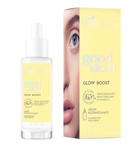 GOOD SKIN GLOW BOOST Сыворотка с гликолевой кислотой, витамином С и феруловой кислотой, 30 мл