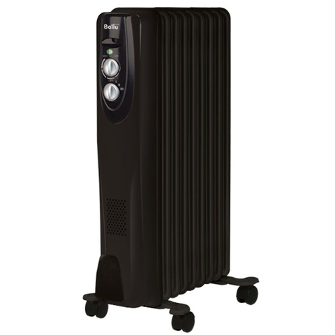 Радиатор маслянный Ballu Classic black BOH/CL-09BRN 2000Вт 9 секций в интернет-магазине ЯрТехника
