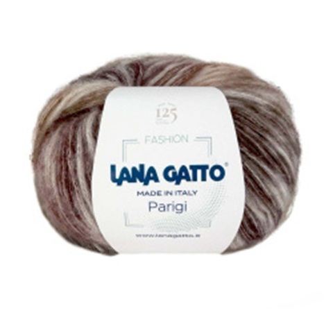 LANA GATTO PARIGI (55% шерсть, 25% полиамид-нейлон, 19% альпака, 50гр/175м)