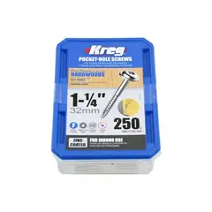 Шурупы с мелким шагом 1-1/4", 250 шт Kreg SML-F125-250-INT