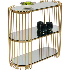 Консоль Wire Brass 81x78 см