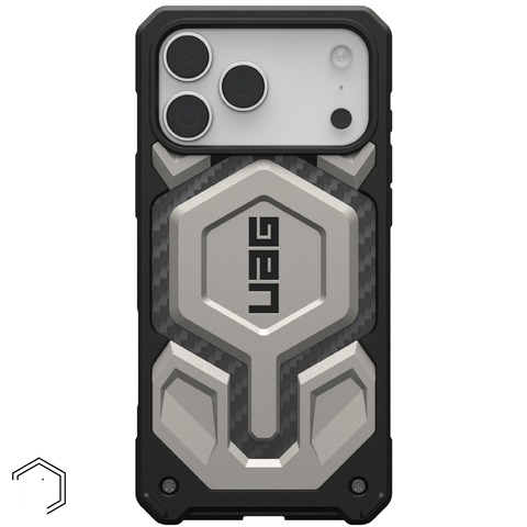 Чехол Uag Monarch Pro Case для iPhone 17 Pro Max, Титан | Titanium