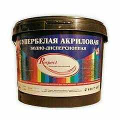 Краска супербелая интерьерная. 7 кг.