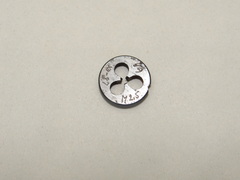 Плашка М2,5х0,45 (основной шаг) 6g d=15мм