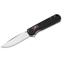Фото Складной нож Boker Braddock Black, сталь 440B, рукоять G10, черный