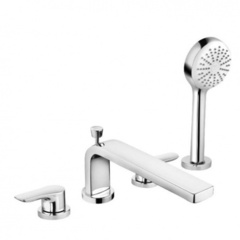 Kludi Pure&Solid 344230575 Смеситель на борт ванны, цвет: хром фото