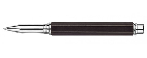 Ручка-роллер Caran d'Ache Varius Ebony Silver Plated (4470.086)