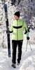 Мужской утепленный разминочный костюм Nordski Base lime-black - 1