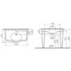 VitrA Efes 6210B003-0156 Пьедестал для раковины