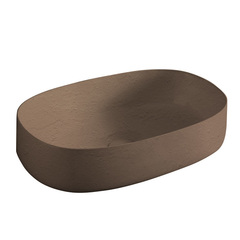 ArtCeram Cognac COL003 19 00 Раковина накладная, 55x35, цвет: коричневый фото