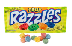 Жевательная резинка Razzles Sour Gum