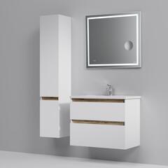 Тумба с раковиной, подвесная, 80 см, 2 ящика, белый глянец, AM.PM X-Joy - M85AFHX0802WG