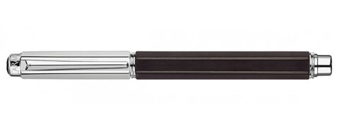Ручка-роллер Caran d'Ache Varius Ebony Silver Plated (4470.086)
