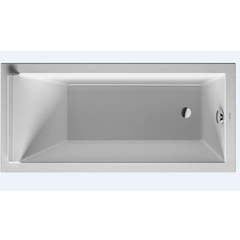 Duravit Starck 700331000000000 Ванна акрил прямоугольная 1500х700 мм , встраиваемая или с панелями ,с 1 наклоном для спины, цвет: белый фото