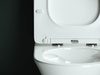 Ceramica Nova Star CN1904 Напольный пристенный унитаз с бачком с ультра тонким сидением с функцией плавного закрытия, цвет: белый