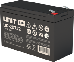 Аккумулятор UNIT UP-20722 - AGM ( 12В / 7,2Ач )