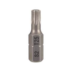 Бита T25 х25мм TORX S2 1шт SGS 6325-T25