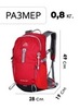 Картинка рюкзак туристический Ai One 1751 Red - 2